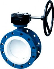 PFA/FEP Lined Butterfly Valve